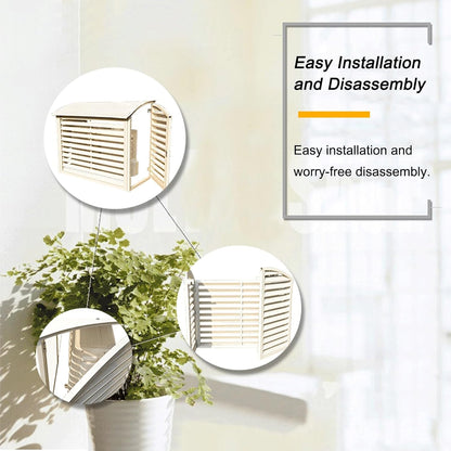GENERIC Housse De Protection Imperméable Pour Climatiseur Extérieur, 100 X 50 X 85 Cm, Résistante Aux Intempéries Pour Climatisation Et équipement De Piscine, Résistante Aux Intempéries.