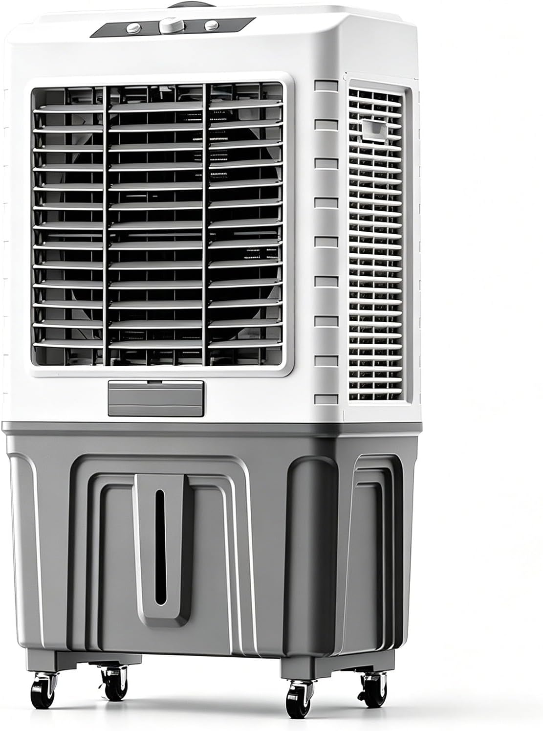 GENERIC Refroidisseur D'air Par évaporation Portable, Refroidisseur De Marais 3 En 1, Oscillant à 120°, 3 Vitesses De Vent, Climatiseur D'extérieur Pour Chambre à Coucher, Bureau à Domicile