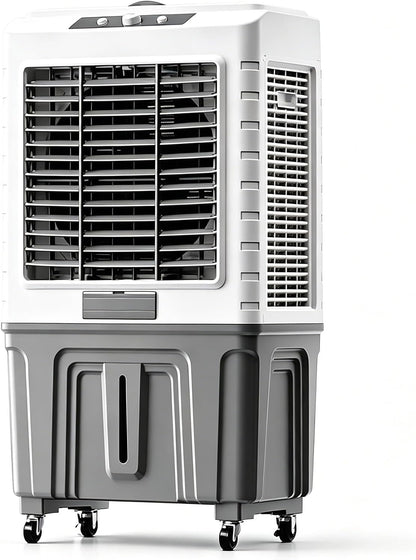 GENERIC Refroidisseur D'air Par évaporation Portable, Refroidisseur De Marais 3 En 1, Oscillant à 120°, 3 Vitesses De Vent, Climatiseur D'extérieur Pour Chambre à Coucher, Bureau à Domicile