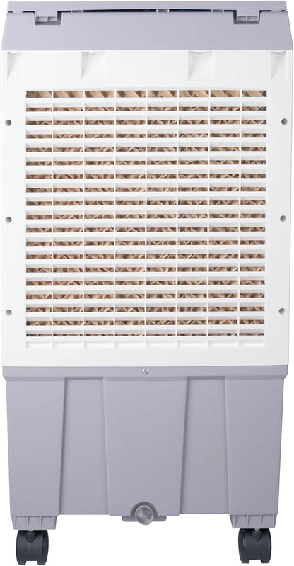 Refroidisseur D'air Par évaporation Portable 3 En 1, Climatiseur, Humidificateur, Ventilateur à 3 Vitesses, Refroidisseur De Marais Avec Réservoir De 5,3 Gallons, 4 Blocs De Glace