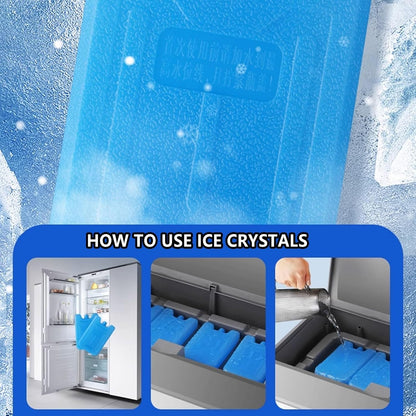 GENERIC Climatiseur Mobile 3 Vitesses Refroidisseur D'air Avec 6 Blocs Réfrigérants Et Un Tuyau De Raccordement D'eau 150 L Grand Réservoir D'eau 220 V