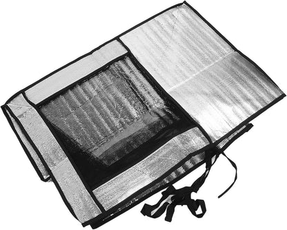  Housse De Protection Pour Climatiseur En Feuille D'aluminium Anti-poussière Et Imperméable (96 X 40 X 70 Cm)