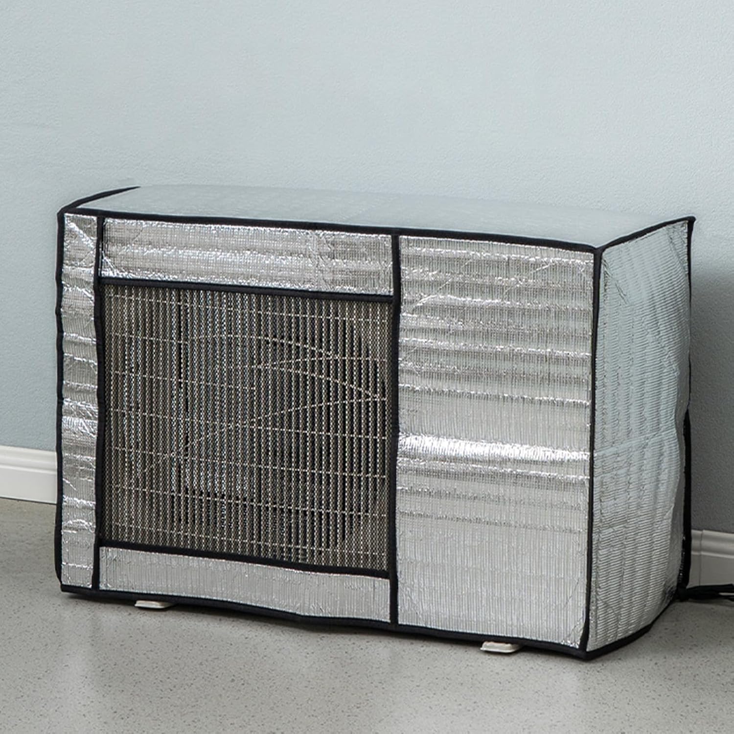  Housse De Protection Pour Climatiseur En Feuille D'aluminium Anti-poussière Et Imperméable (96 X 40 X 70 Cm)