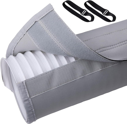  150 X 50 Cm Couvercle De Tuyau De Climatisation Portable - Isolation Tuyau Climatiseur Manchon - Housse Tuyau Climatiseur Mobile,isolée, Facile à Installer