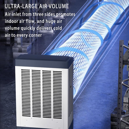  Climatiseur Refroidisseur Par évaporation Refroidisseur D'air 3 Vitesses Refroidisseur De Marais Pour Le Refroidissement Climatiseur Portatif Le Climatiseur à évaporation