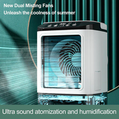  Mini Climatiseur 12W 900 Ml Réservoir D'eau USB Mumidification De Brume à Air Portable Pour Le Bureau Du Bureau à Domicile